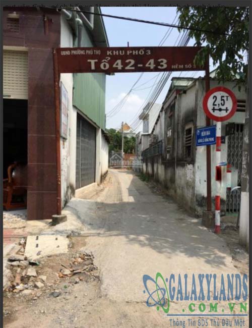 Bán đất Phú Thọ gần Uỷ ban nhân dân phường
