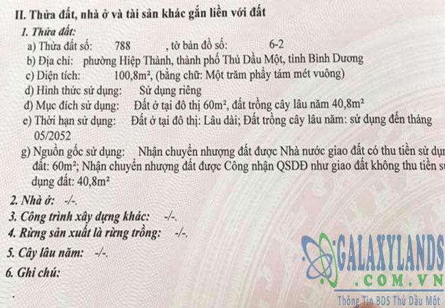 Bán nhà phường Hiệp Thành Thủ Dầu Một