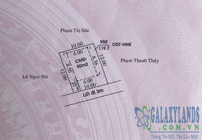 Bán đất phường Phú Lợi gần bò Hương Rừng