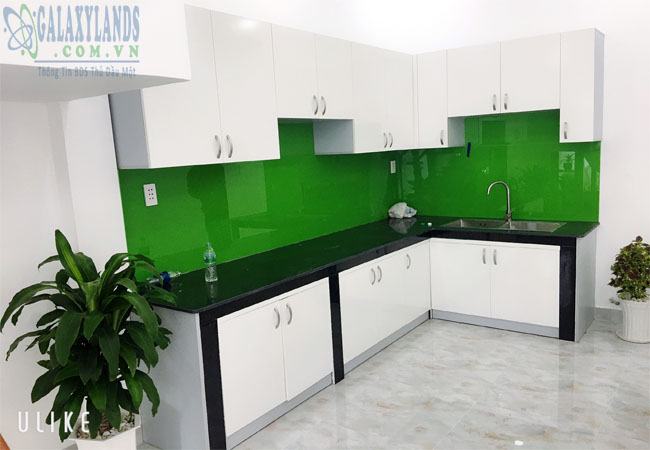 khu vực tủ bếp nhà Phú Hòa Bình Dương