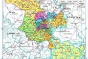 Bản đồ TP Hồ Chí Minh ( TPHCM) khổ lớn năm 2021