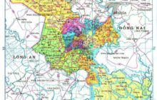 Bản đồ TP Hồ Chí Minh ( TPHCM) khổ lớn năm 2021