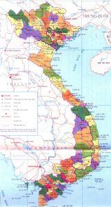 Bản đồ Việt Nam mới nhất