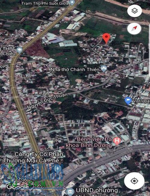 Bán đất phường Hiệp Thành gần nhà thờ Chánh Thiện.