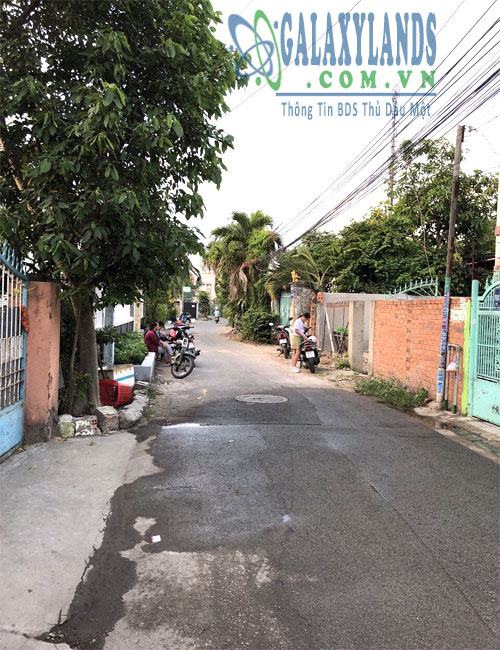 Bán đất phường Phú Hòa hẻm đường Phú Lợi ( DT743), đường nhựa 4.5m.