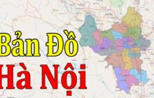 Bản đồ Hà Nội ❤️ Các Quận Khổ Lớn ❤️  Phóng To 2023
