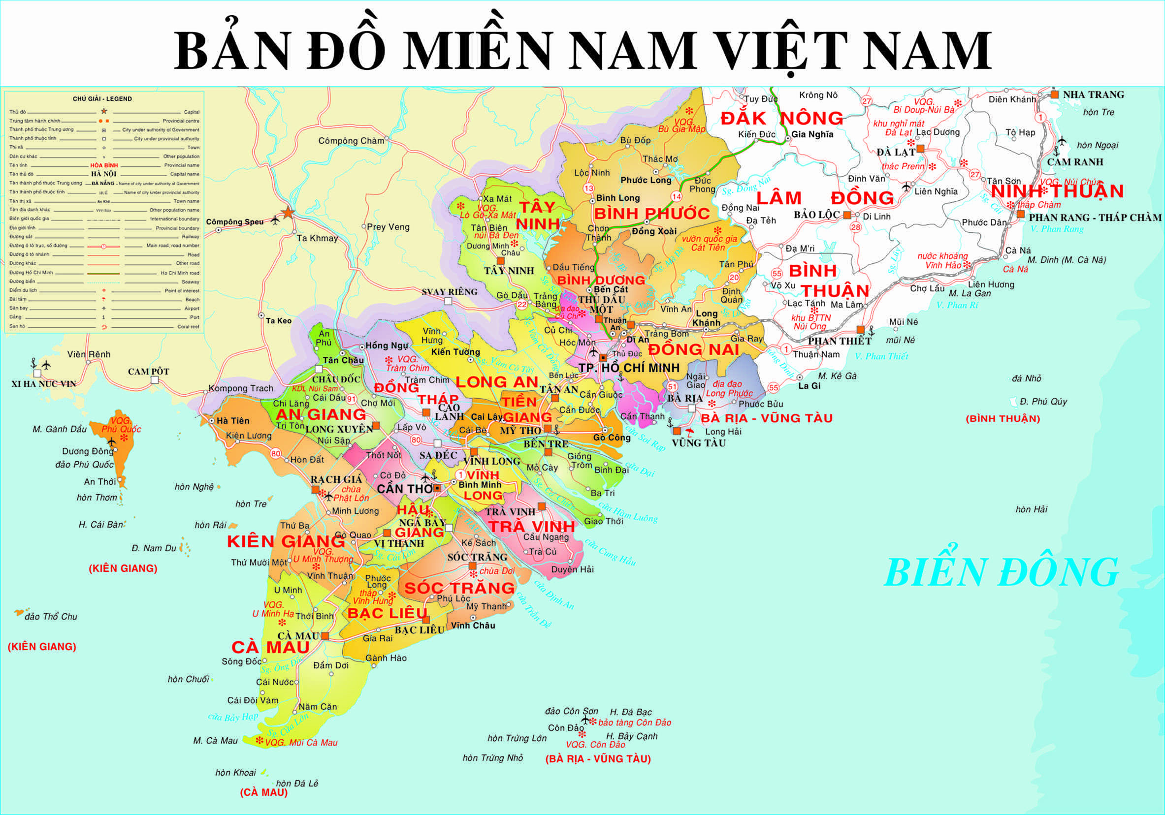 Ban Do Hanh Chinh Cac Tinh Mien Tay Nam Bo Mua O Dau Chat Luong 1 ...