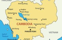 Bản Đồ Campuchia ❤️ ( Campuchia Map) ❤️ Khổ Lớn Năm 2023