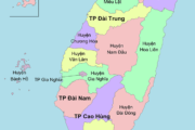 Bản Đồ Đài Loan ❤️ ( Đài Loan Map ) ❤️ Khổ Lớn Năm 2023