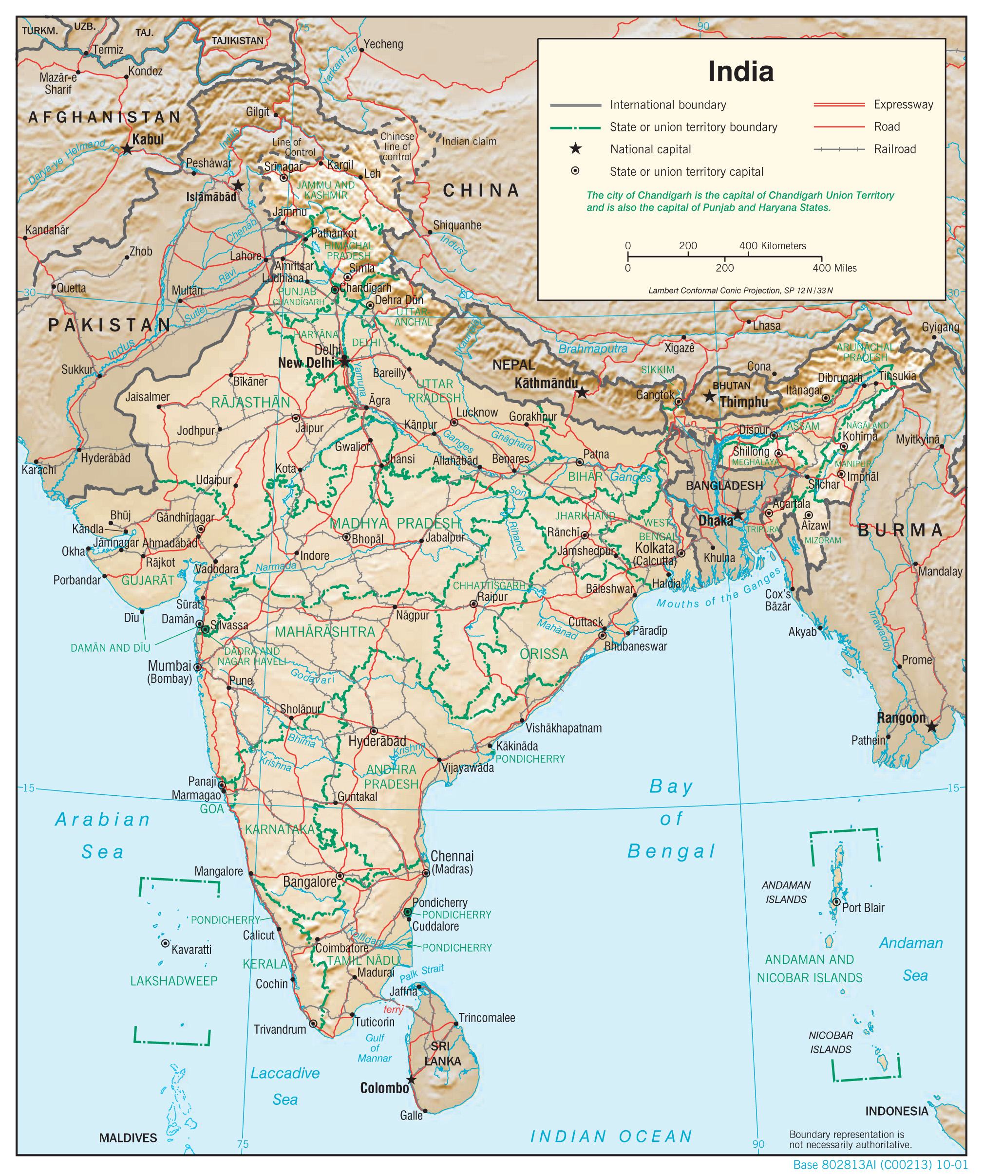 Bản đồ Ấn Độ năm 2024 kích thước khổ lớn sẽ mang đến cho bạn một cái nhìn đầy đủ về các tiến bộ kinh tế và công nghệ hiện đại trong những năm qua. Cùng khám phá những điểm đến hấp dẫn và kế hoạch cho chuyến đi của bạn.