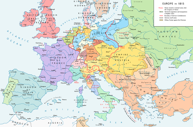 Bản đồ đất nước Áo chi tiết