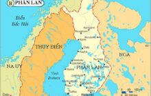 Bản Đồ Phần Lan ❤️ ( Findland Map ) ❤️ Khổ Lớn Năm 2023