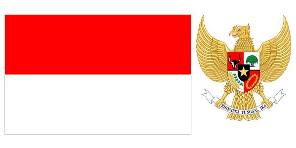 Quốc kỳ và quốc huy Indonesia