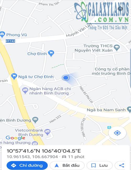 Bán đất phường Phú Lợi