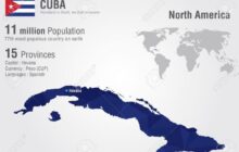 Bản Đồ Cu Ba ❤️ ( Cuba Map ) ❤️ Khổ Lớn Năm 2023