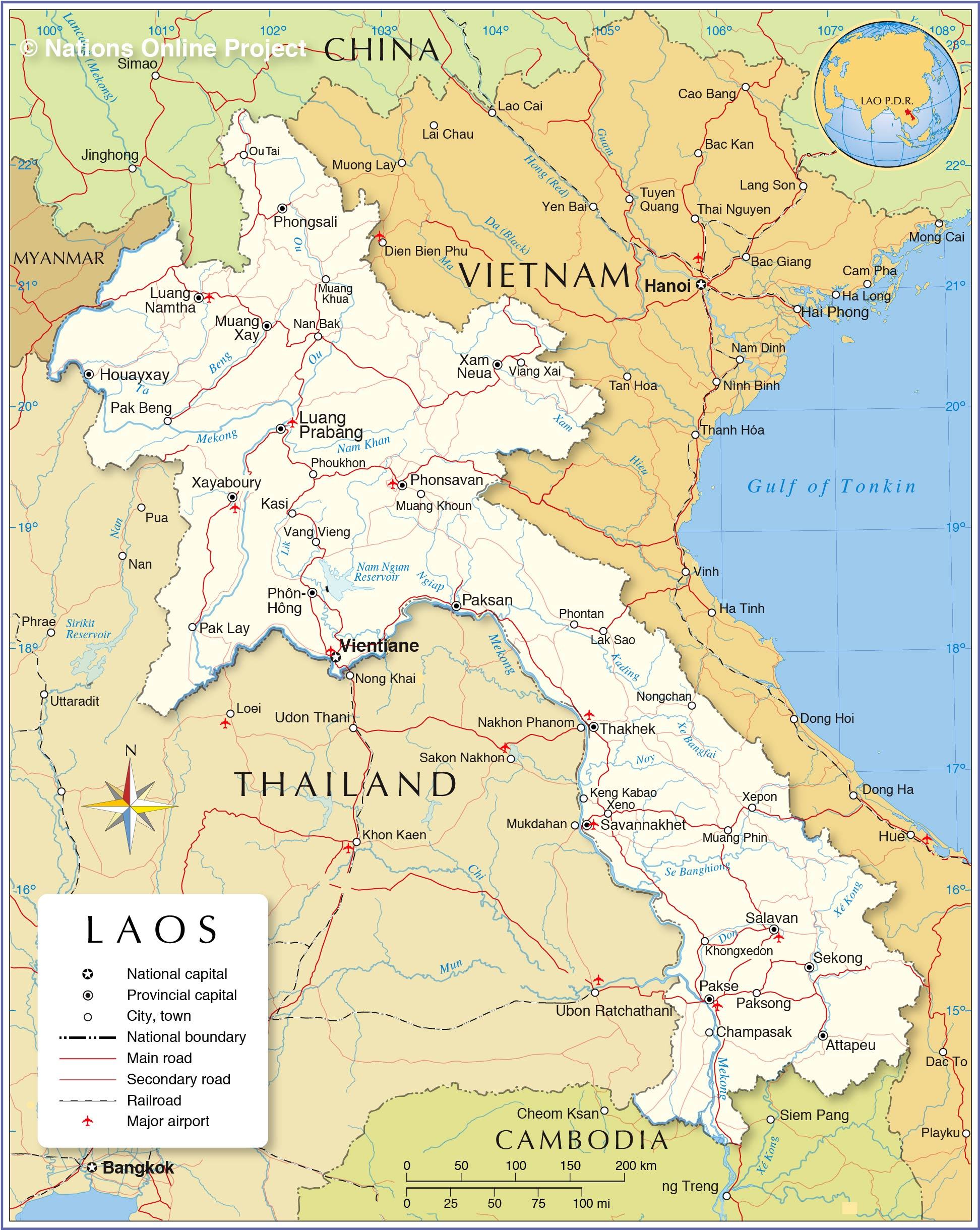 Bản đồ nước Lào khổ lớn 2024: Với bản đồ nước Lào khổ lớn mới nhất, bạn sẽ có thể tìm thấy những điểm đến tại Lào một cách dễ dàng hơn bao giờ hết. Với kích thước lớn hơn và đầy đủ thông tin, bạn sẽ có một trải nghiệm tuyệt vời trong chuyến đi của mình tại Lào.