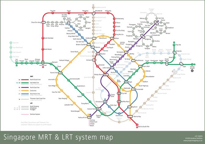 Tàu điện ngầm đất nước Singapore