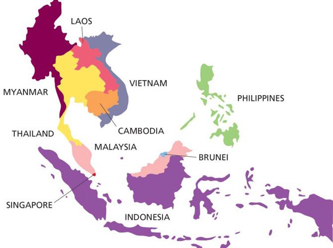 Các quốc gia thuộc Đông Nam Á