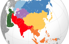 Bản đồ Châu Á khổ lớn phóng to năm 2022
