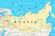 Bản Đồ Nước Nga ❤️ ( Russia Map ) ❤️ Khổ Lớn Năm 2023