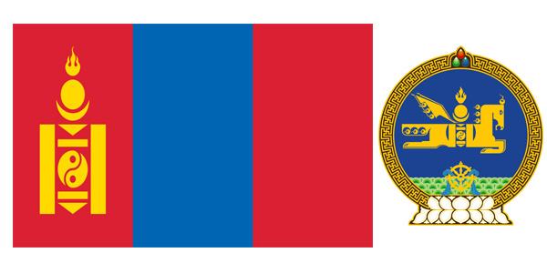 Quốc kỳ và quốc huy đất nước Mông Cổ