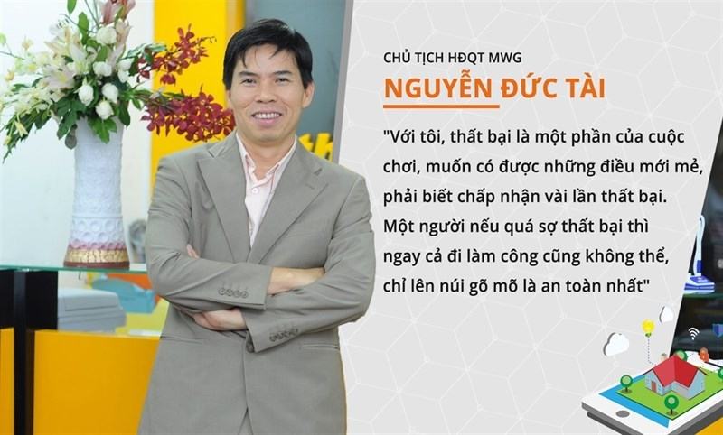 Thông tin tiểu sử doanh nhân Nguyễn Đức Tài - Ông chủ Thế Giới Di Động