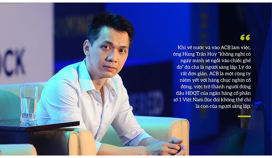 Chủ tịch ngân hàng ACB - Trần Hùng Huy