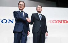 Hãng công nghệ Sony hơp tác sản xuất xe điện cùng Honda.