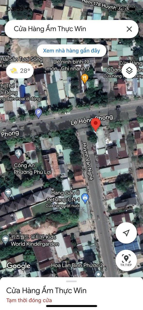 Lô góc 2 mặt tiền đường Lê Hồng Phong và Huỳnh Văn Nghệ Phú Lợi