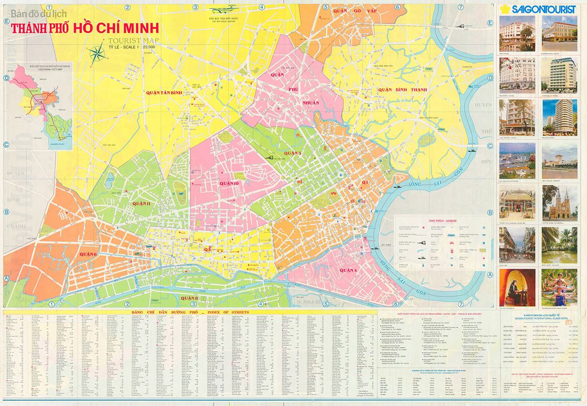 Bản đồ giao thông thành phố Hồ Chí Minh