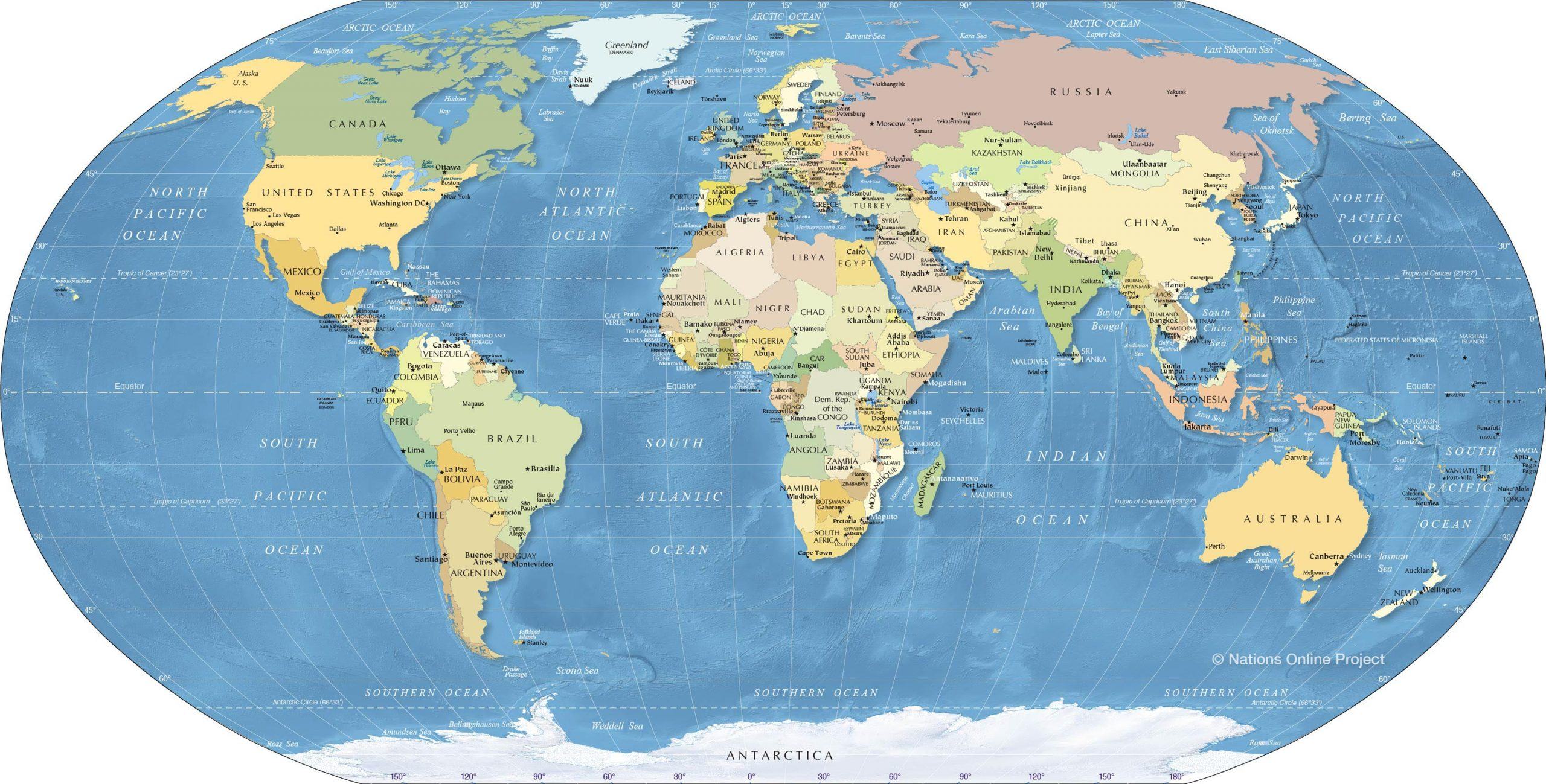 Mô phỏng bản đồ Trái Đất 3D chi tiết
