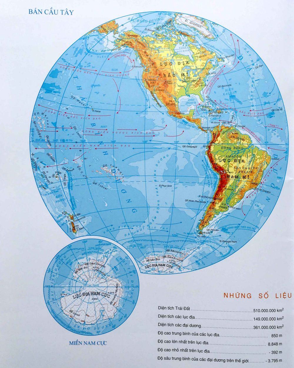 Bản đồ Thế Giới - Bản đồ các châu lục trên Thế Giới
