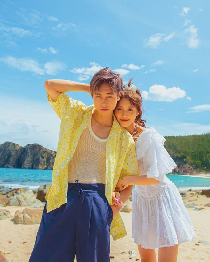 Han Sara và Jsol cùng đóng MV bên bãi biển