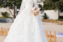 Ba bộ váy cưới trị giá trăm triệu của Minh Hằng trong đám cưới.