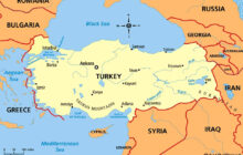Bản Đồ Thổ Nhĩ Kỳ ❤️ ( Turkey Map ) ❤️ Khổ Lớn Năm 2023